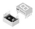 7-Segment LED Display WL-T7DS Green 13.2mm 572nm 46mcd 2.6V THT Common Anode